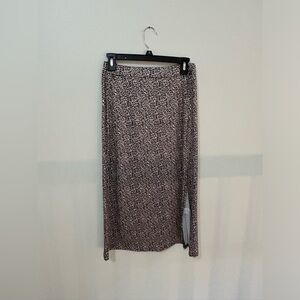 Amazon really fun leopard print skirt